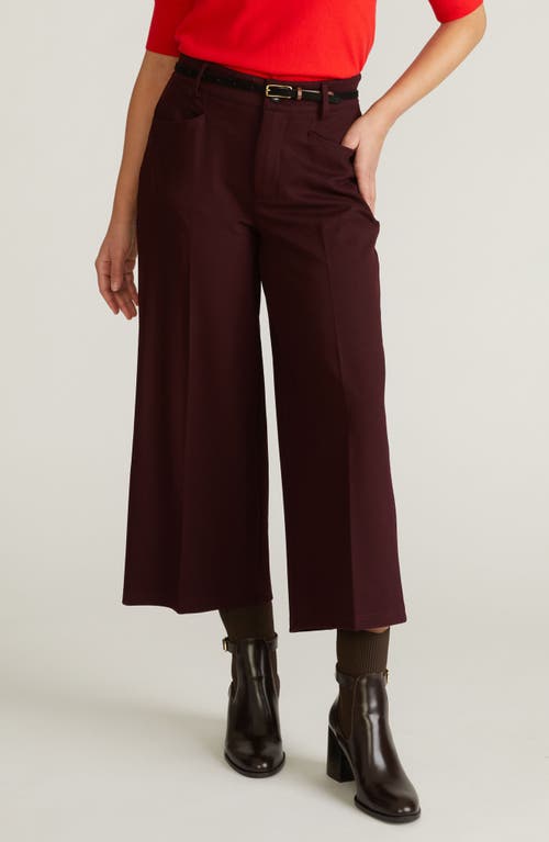 Universal Standard Universal Standard Wide Leg Ponte Crop Pants