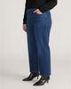 Universal Standard Universal Standard Women's Plus Bae Boyfriend Jeans in Berkeley Blue - 3