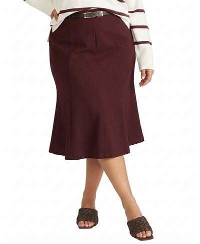 Universal Standard Universal Standard Women's Plus Carla Ponte Skirt