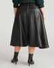 Universal Standard Universal Standard Women's Plus Charlotte Faux Leather Midi Skirt - 3