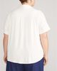 Universal Standard Universal Standard Women's Plus Chelsea Liquid Jersey Short Sleeve Shirt - 2