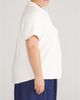 Universal Standard Universal Standard Women's Plus Chelsea Liquid Jersey Short Sleeve Shirt - 3