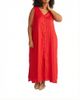 Universal Standard Universal Standard Women's Plus Islet Button-Down Linen Maxi Dress - 1
