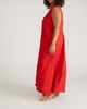 Universal Standard Universal Standard Women's Plus Islet Button-Down Linen Maxi Dress - 3