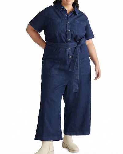 Universal Standard Universal Standard Women's Plus Kate Denim Jumpsuit