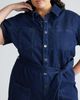 Universal Standard Universal Standard Women's Plus Kate Denim Jumpsuit - 4