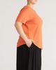 Universal Standard Universal Standard Women's Plus Light-As-Air Tee Rex - 3