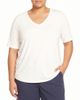 Universal Standard Universal Standard Women's Plus Lily Liquid Jersey V-Neck Stovepipe Tee - 1
