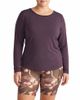 Universal Standard Universal Standard Women's Plus Mia Long Sleeve Movement Tee - 1
