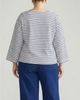 Universal Standard Universal Standard Women's Plus Size Montauk Breton Stripe Bell Sleeve Top - 2