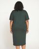 Universal Standard Universal Standard Women's Plus Teresa Liquid Jersey V-Neck Dress - 2