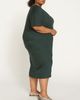 Universal Standard Universal Standard Women's Plus Teresa Liquid Jersey V-Neck Dress - 3
