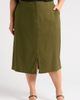 Universal Standard Universal Standard Wooster Linen Blend Pencil Skirt - 1