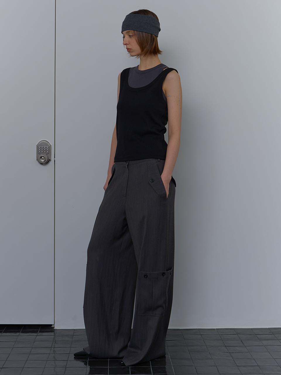 unless POKET CARGO PANTS [CHARCOAL]