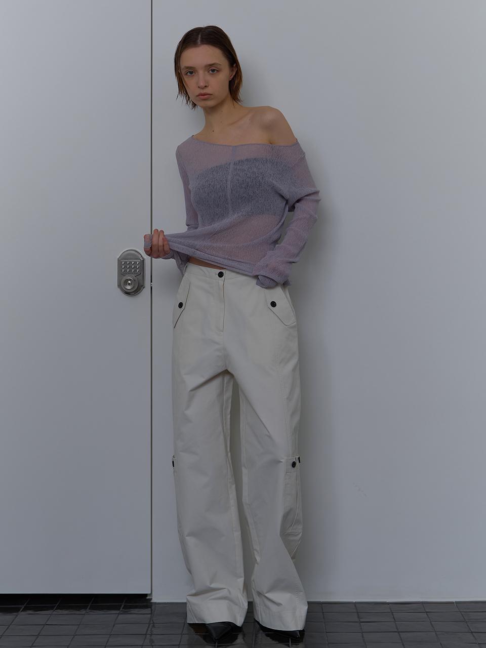 unless POKET CARGO PANTS [CREAM]