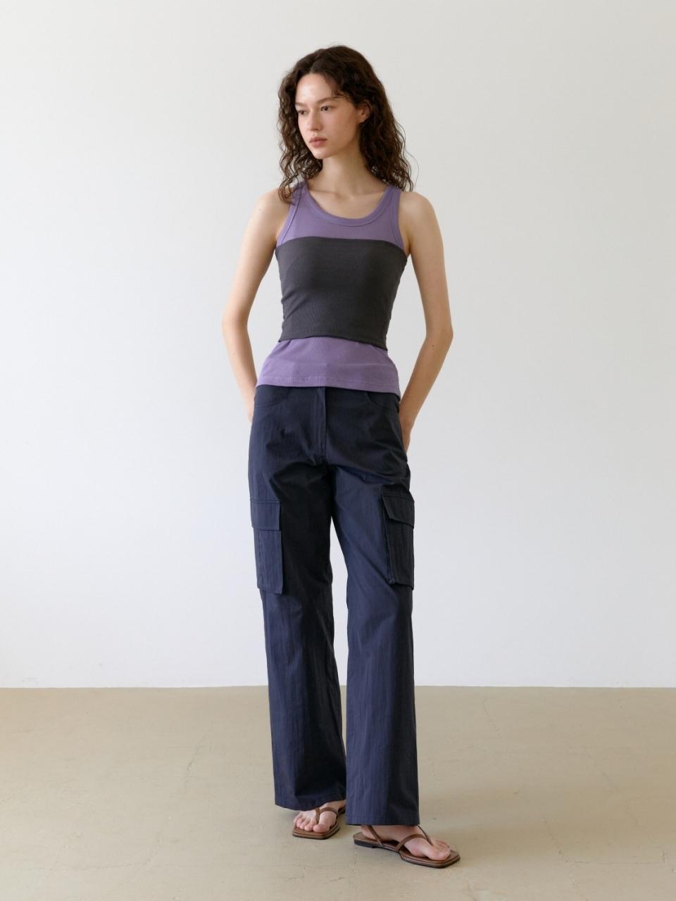 UNNOUT Low Rise Cargo Pants - Charcoal