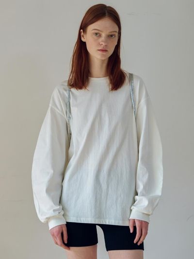 UNNOUT Oversized Volume T-shirt - Marshmallow