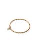Unode50 Unode50 18K Gold-Plated Charm Bracelet with Oval Links - 4