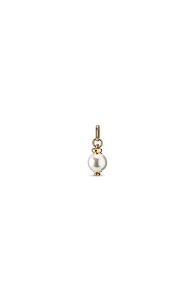 UNODE50 UNODE50 18K Gold-Plated Charm with White Pearl 