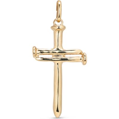 UNODE50 UNODE50 18K Gold-Plated Large Sized Cross Charm 