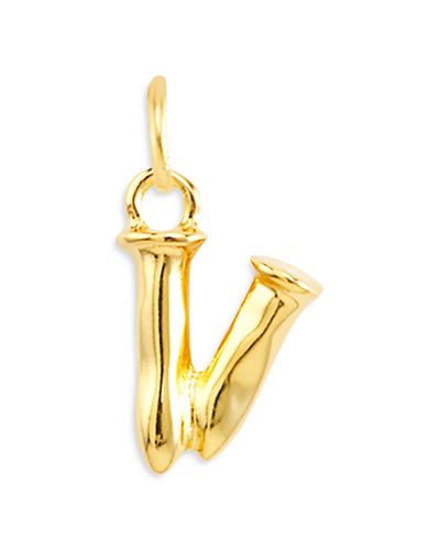 Unode50 UNOde50 18K Gold-Plated Letter Charm