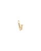 Unode50 UNOde50 18K Gold-Plated Letter Charm - 2
