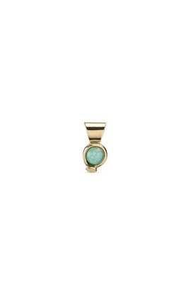 UNODE50 UNODE50 18K Gold Plated with Amazonite Stone Charm 