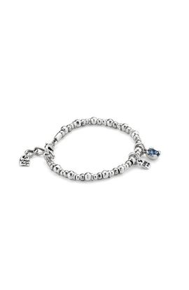 UNODE50 UNODE50 Blue Crystal Stretch Bracelet