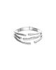 Unode50 UNOde50 Bracelet Plated in Sterling Silver in the Shape of Several Tubes - 1