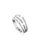 Unode50 UNOde50 Bracelet Plated in Sterling Silver in the Shape of Several Tubes - 3