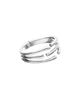 Unode50 UNOde50 Bracelet Plated in Sterling Silver in the Shape of Several Tubes - 4