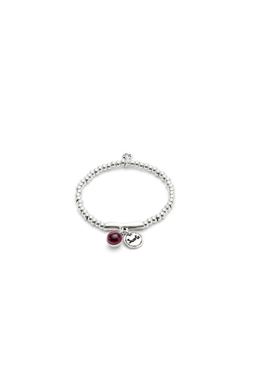 UNODE50 UNODE50 Bracelet with Purple Murano Glass