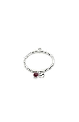 UNODE50 UNODE50 Bracelet with Purple Murano Glass