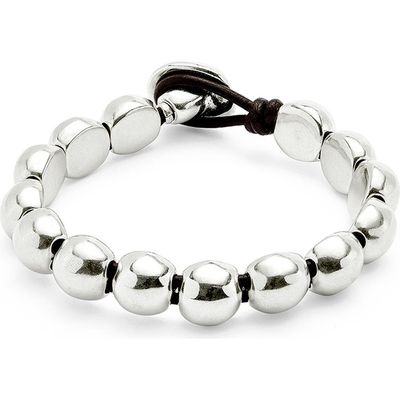 UNODE50 UNODE50 Bracelet with Small Round Beads Plated