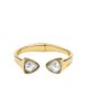 Unode50 UNOde50 Bracelet with Two Green Faceted Crystals - 1