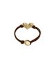 Unode50 UNOde50 Brown Leather Strap with Gold-Plated Heart Detail - 4