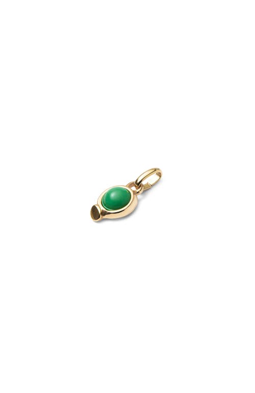 UNODE50 UNODE50 Charm with Green Stone
