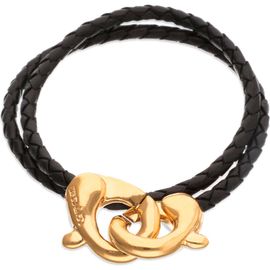 UNODE50 UNODE50 Double Leather Strap with 18K Gold-Plated