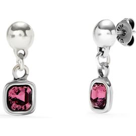 UNODE50 UNODE50 Earrings with Pink Crystals