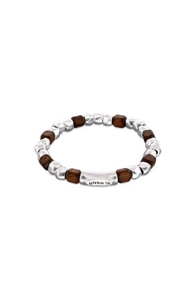 UNODE50 UNODE50 Elastic Bracelet with Beads Plated