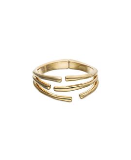 Unode50 UNOde50 Gold-Plated Bracelet in the Shape of Several Tubes