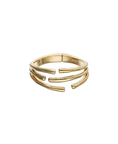 Unode50 UNOde50 Gold-Plated Bracelet in the Shape of Several Tubes