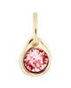 Unode50 UNOde50 Gold-Plated Charm with Pink Crystal - 1