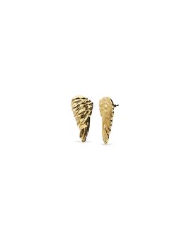 Unode50 UNOde50 Gold-Plated Earrings in The Shape of Wings
