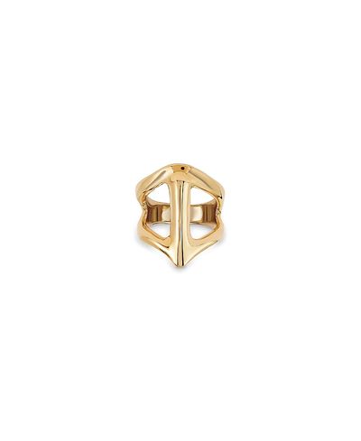 Unode50 UNOde50 Gold-Plated Ring in the Shape of a Manta Ray