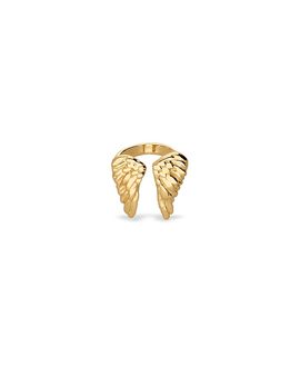 Unode50 UNOde50 Gold-Plated Ring in the Shape of Wings