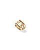 Unode50 UNOde50 Gold-Plated Ring with Open Tubes - 1