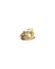 Unode50 UNOde50 Gold-Plated Ring with Open Tubes - 3