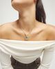 Unode50 UNOde50 Gold-Tone Pendant Necklace with Blue Crystal - 2