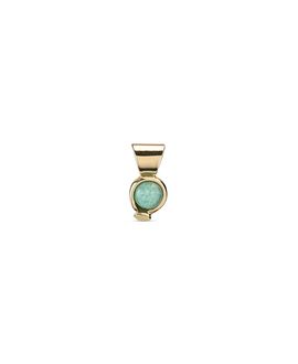 Unode50 UNOde50 Gold Plated with Amazonite Stone Charm